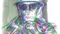 Sunglasses Hunter S. Thompson artwork writers