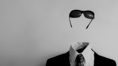 Sunglasses invisible man Anonymous