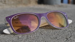 Sunglasses Italian ray ban depth of field