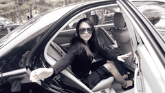 Sunglasses Ziyi Zhang car