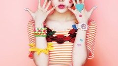 Sunny asians blue hair Girls Generation SNSD