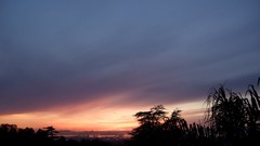 Sunrise clouds horizon