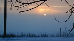 Sunrise clouds Landscapes nature
