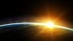 Sunrise Earth over
