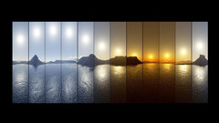 Sunrise horizon sunset