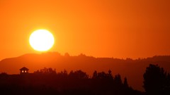 Sunrise Landscapes Anime cottage