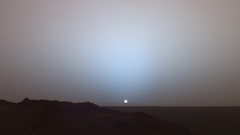 Sunrise Landscapes Mars