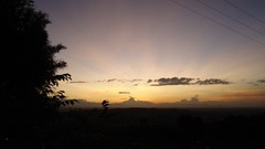 Sunrise morning Indonesia mount sunlight