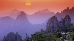 Sunrise Mountains China