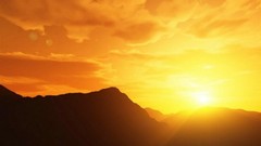 Sunrise Mountains clouds Landscapes