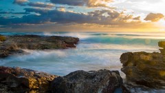 Sunrise nature Mexico North America Cancun Beaches geography 