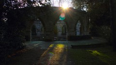 Sunrise nature sun Park lakes Castles forests