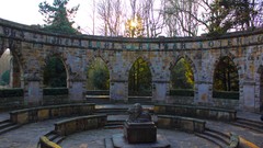 Sunrise nature sun Park lakes Castles forests