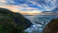 Sunrise nature water