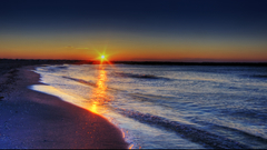 Sunrise on The beach