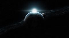 Sunrise planets outer space