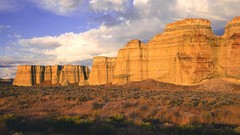 Sunrise Rome Oregon Pillars