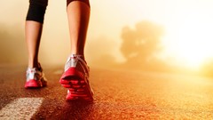 Sunrise running Nike