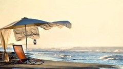 Sunrise Sea nature sky morning Beaches waves