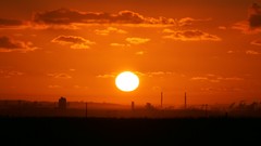 Sunrise sun clouds skies