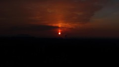 Sunrise sun morning skies forests