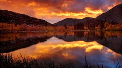 Sunrise sunset clouds