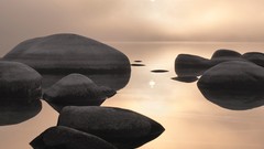 Sunrise sunset Sea water scenic