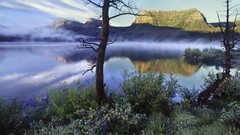 Sunrise white Colorado rivers forests National