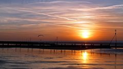 Sunse breast sunrise sunset