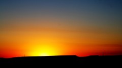 Sunset abstract Landscapes western