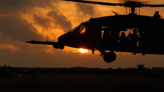 Sunset Aircraft Army military