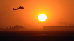 Sunset Aircraft military Helicopters