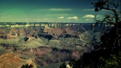 Sunset artwork Desktopography