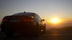 Sunset BMW cars