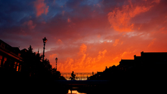 Sunset Bridges artwork skyscapes