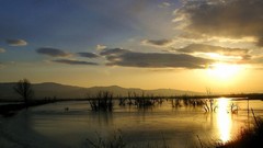 Sunset Bulgaria Jrebchevo Lake