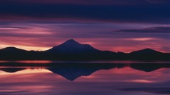 Sunset California Mount Shasta