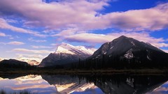 Sunset Canada lakes mount