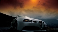 Sunset cars Alfa Romeo automobile