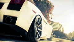 Sunset cars wheels exhaust streets cityscapes Supercars 