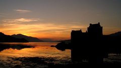 Sunset Castles silhouettes