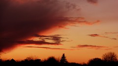 Sunset clouds