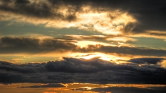 Sunset clouds horizon skyscapes