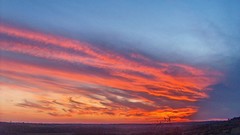Sunset clouds hungary