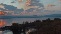 Sunset clouds hungary Lake Balaton