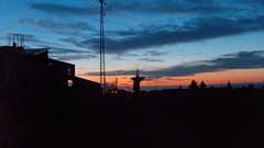 Sunset clouds hungary Székesfehérvár
