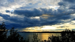 Sunset clouds Landscapes