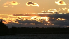 Sunset clouds Landscapes