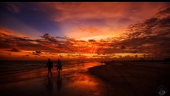 Sunset clouds Landscapes Dustin