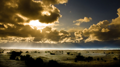 Sunset clouds Landscapes nature